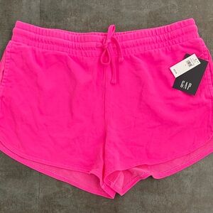 Neon pink GAP shorts